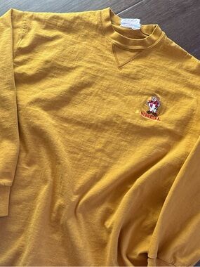 Nebraska Gold Vintage-Style Crewneck Sweatshirt